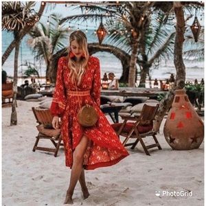 Spell & The Gypsy Jewel Soirée Dress - EUC